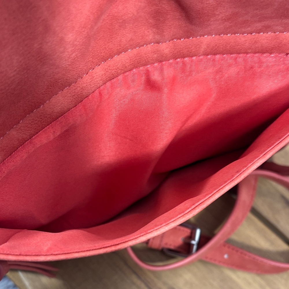 Free People Bold Coral Crossbody Bag - Picture 4 of 12